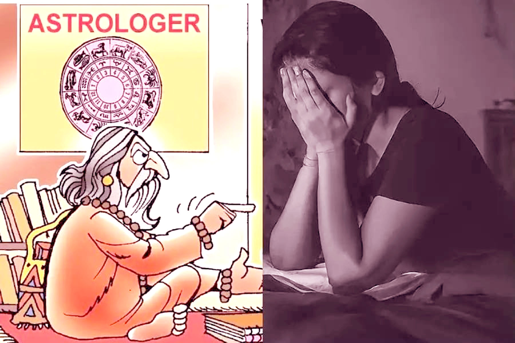 Three ‘fake’ astrologers arrested for duping a girl of Rs 18 lakh.
